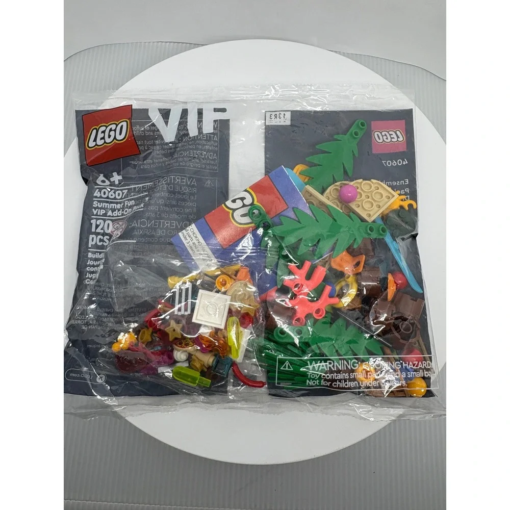LEGO Summer Fun VIP Add-On Pack 40607 - 120 Pcs - New Sealed -‎ Kids Toy